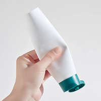 Tubo in Plastica Morbida per Packaging Cosmetico con Valvola in Silicone e Tappo Flip-Top per Detergente Viso, Scrub, Crema Mani, Gel di Aloe