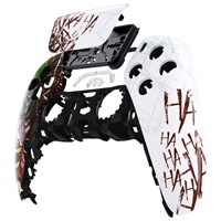 Coque de manette PS5 brillante Clown HaHaHa - Housse de remplacement en plastique durable