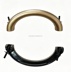 Asa de Ataúd de Plástico Dorado Reforzada, Asa Giratoria Resistente para Ataúd, Herrajes para Ataúd Estilo Europeo - Product Image 1