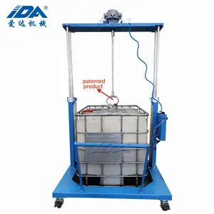 1000L IBC Tank Agitator Air Paint Mixer IBC Tank Mixing Machine Penumatic Mixer Telescopic High-speed Mixer With Low Price