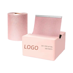 Rouleau de papier d'aluminium <span class=keywords><strong>en</strong></span> relief écologique de 15 micx12.7 cm avec imprimé personnalisé pour l'utilisation de la coiffure Salon de beauté <span class=keywords><strong>Spa</strong></span> - Product Image 3