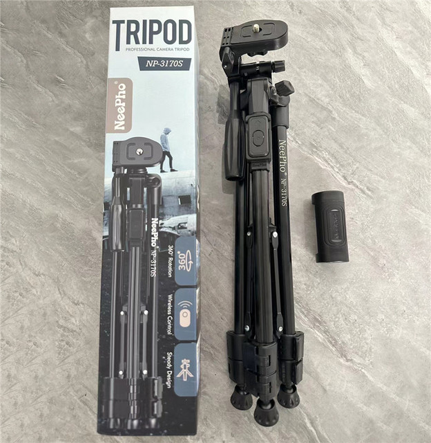 Neepho 3170S Hot Products Ring Light Tripod Mobile Cell Phone and Camera Floor Smartphone Tripod