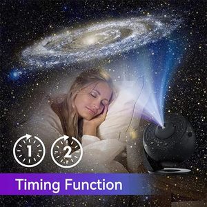 Planetarium Star Galaxy Proyector, 13 Películas Discos Night Light Starry Sky <span class=keywords><strong>Lamp</strong></span>,360 Rotación, Bajo Ruido, para Niños, Dormitorio, Fiesta - Product Image 5