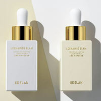 Flacons compte-gouttes en verre transparent givré de 30 ml, nouveau style haut de gamme, pour huiles essentielles, cosmétiques et parfums – Emballage vide