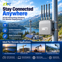 Nouveau routeur industriel 4G 5G, routeur Wifi double bande 802.11ax, CPE extérieur 4G/5G LTE, routeur sans fil avec emplacement pour carte SIM