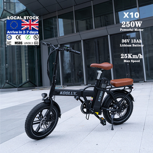 Bicicleta Eléctrica de Montaña United Warehouse KOOLUX X10 de 36 V y 16 Pulgadas, 25 KM/H, Certificación CE, Bicicleta Eléctrica Plegable para Adultos, Modelo X10 de Alto Rendimiento, 250 W - Product Image 5