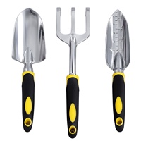 Ensemble d'outils de jardinage en alliage d'aluminium 5 pièces, idéal pour la plantation de fleurs, pelle de jardin, outils de jardinage