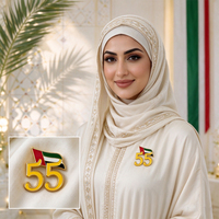 En stock – Nouveauté 2026 – Édition Spéciale Fête Nationale des Émirats Arabes Unis – Ensemble Souvenir : Emblème, Badge, Autocollant Métallique pour Téléphone – Idéal Cérémonies Gouvernementales et Fêtes – Personnalisation Usine