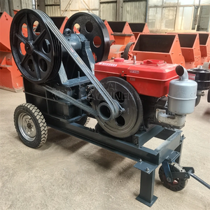 Trituradora de Mandíbulas de Hormigón de Estructura Compacta y Gran Capacidad a Precio Razonable, Trituradora de Piedra, Máquina para Triturar Mineral de Oro - Product Image 3