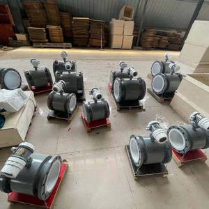 Rs485 Ac 220V Dc 24V Kwantitatieve Controle Vloeibare Riolering Magnetische Debietmeter Zuur Slurry 8 Inch Elektromagnetische Waterstroom <span class=keywords><strong>Meter</strong></span> - Product Image 3