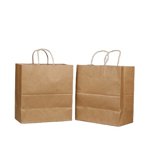 Bolsas de Papel Kraft Personalizadas de Grado Alimenticio, Bolsas de Papel Kraft Reciclado con Impresión de Logotipo - Product Image 3