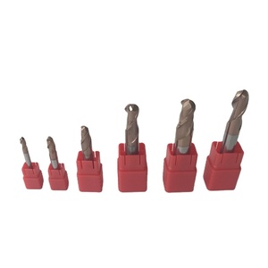 Factory OEM Customizable 4-Flute <strong>Tungsten</strong> Carbide Ball Nose <strong>End</strong> <strong>Mill</strong> R0.5-R10 with Altin Coating - Product Image 2