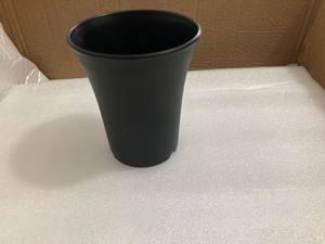 Pot de fleurs noir en plastique pour jardinage et pépinière - Product Image 4