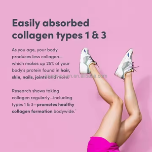 Tabletas de Colágeno Más Vendidas, Suplemento Dietético de Proteínas y Vitaminas, Apoya la Salud de la Piel, Uñas y Cabello, Fortalece las Articulaciones - Product Image 3