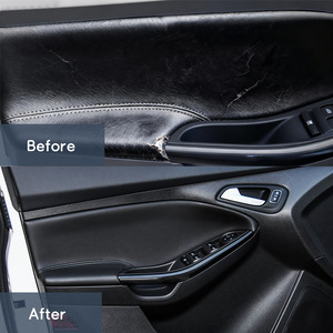 Ford Focus Door Panel Leather Wrap 12-18 True Microfiber Trim Kit For <b>Car</b> <b>Interior</b> Decoration - Product Image 1