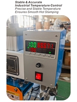 Presse à chaud pneumatique semi-automatique 220V certifiée CE, neuve et économique, pour le marquage à chaud et l'impression d'étiquettes en relief