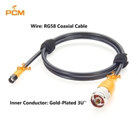 Câble coaxial d'antenne RF RP-SMA mâle vers N-Type mâle RG58 50 Ohm pour Wi-Fi LTE 4G 5G IoT GPS RFID Routeur Sans Fil