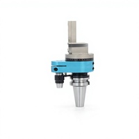 Tête de fraisage latérale AG90 BT40 D4 80 Slim, tête angulaire à 90 degrés, rapport 1:2, cavité étroite, usinage haute vitesse en acier