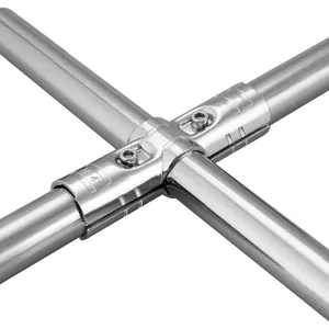 RELL קוטר 28mm צבעוני <span class=keywords><strong>ABS</strong></span> מצופה kaizen רזה צינור/צינור גמיש הרכבה מתכת מפרקי HJ-3/4BK/WZ - Product Image 1