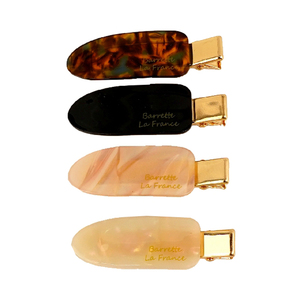 YIYI 6,5 cm coreano Simple Mini pinza de pelo elegante <span class=keywords><strong>Clip</strong></span> inferior de Metal dorado <span class=keywords><strong>Clip</strong></span> de garra de acetato personalizar accesorios para el cabello de alta calidad - Product Image 1