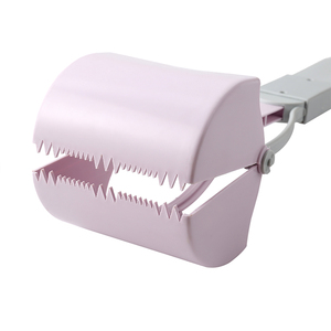 Vente en gros de ramasseur de crottes pliantes <span class=keywords><strong>pour</strong></span> chiens, élimination des déchets d'animaux de compagnie en plastique ABS, LOGO personnalisé, ramasseur de crottes imprimé - Product Image 3