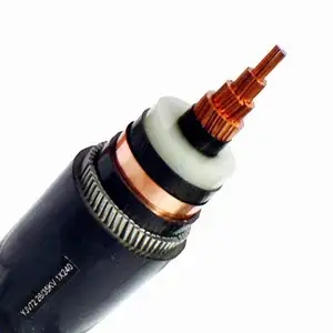 Stranded Aluminum Copper Conductor Building Electric Wire XLPE Insulated Steel Wire Armoured PVC Jacket High Voltage Cable