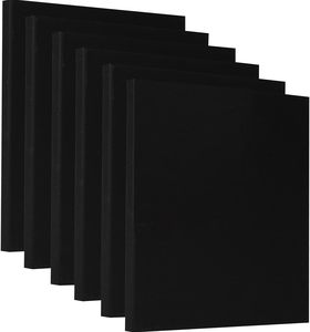 <span class=keywords><strong>Toile</strong></span> noire vierge tendue pour <span class=keywords><strong>peinture</strong></span> 8x10 pouces, cadre <span class=keywords><strong>de</strong></span> <span class=keywords><strong>toile</strong></span> tendue, <span class=keywords><strong>toile</strong></span> d'artiste tendue en gros - Product Image 3