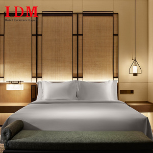 โรงงานเฟอร์นิเจอร์ห้องนอนโรงแรม 5 ดาว <span class=keywords><strong>IDM</strong></span> Foshan ชุดเฟอร์นิเจอร์ทันสมัยปรับแต่งได้สำหรับโรงแรม รีสอร์ท โครงการ FF&E พร้อมโซลูชั่นแบบครบวงจร - Product Image 2