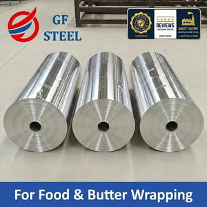 Rollo Jumbo de Papel de Aluminio de Grado Alimenticio <span class=keywords><strong>GF</strong></span> 8011 1100, 10, 12, 20 Micras de Espesor, Tempera Suave para Máquinas de Empaquetado - Product Image 5