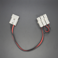Kustom kualitas tinggi 2Pin 50A konektor 3 buah kabel Harness pabrik dirancang untuk 1 2 baterai Lithium perangkat Mobil