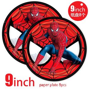 Siêu Anh Hùng Spiderman Dùng Một Lần Bộ Đồ Ăn Đặt Trẻ Em Sinh Nhật Đảng Trang Trí Thiết Lập Trong Lễ Phục Sinh Chủ Đề Mới Phim Hoạt Hình Giấy Nguồn Cung Cấp - Product Image 3