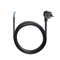 Cable de extensión de Alimentación de 3 núcleos y 3 pines personalizado de fábrica, cola de enchufe C7, Material de goma especial IEC para ordenador estándar de Tailandia