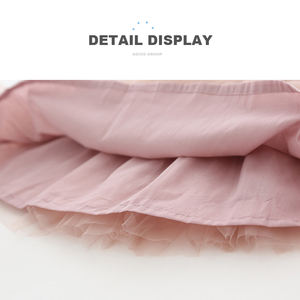 Vestido de Verano 2022 para Niñas, Vestido de Malla con Encaje Plisado, Falda Tutú de Princesa - Product Image 2