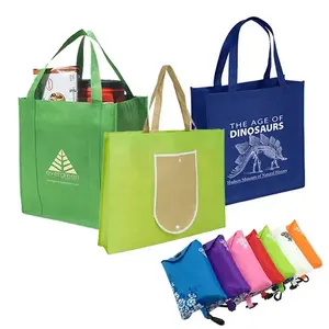 Reusable Grocery Bags eco friendly reusable non woven tote shopping bag