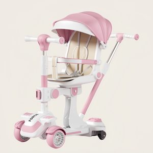 Unisex รถสกู๊ตเตอร์อเนกประสงค์<span class=keywords><strong>3</strong></span>ล้อสำหรับเด็ก1-8ปีเหมาะสำหรับช่วงอายุ2-4ปี - Product Image 5