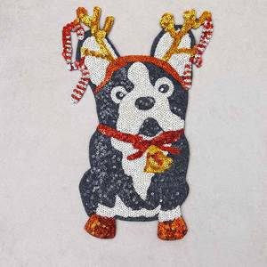 Parche de perro de vacaciones para camisetas y suéteres - Product Image 5