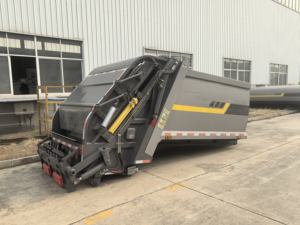Customizable Compression Garbage Truck Garbage <strong>Bin</strong> 5-50 CBM <strong>Compactor</strong> with 4x2 Drive Automatic Transmission Engine &amp; Motor - Product Image 3