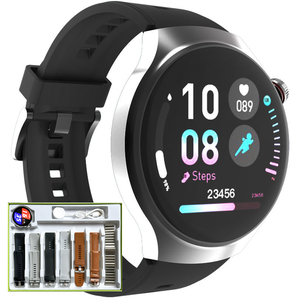 D9-Watch 4 1.5 Inch Màn Hình Tròn 7 Trong 1 Smartwatch La Bàn SOS Ai Bằng Giọng Nói Miễn Phí 7 Dây Đeo Không Dây Sạc Thông Minh Đồng Hồ D9-Watch4 - Product Image 2