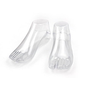 Zapatos de plástico engrosados, suelas, modelo de <span class=keywords><strong>pie</strong></span> para calcetines, joyería, tobilleras, cadenas, exhibición - Product Image 5