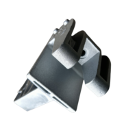 Pince à verre en aluminium haute résistance pour balustrade d'escalator, clip de fixation automatique pour verre de passerelle, accessoires mécaniques d'escalator