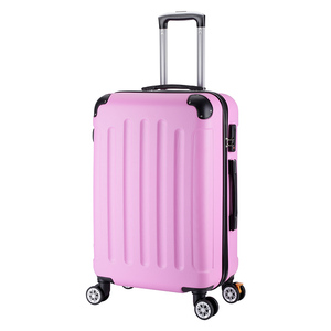 Factory Wholesale Classic 24 Inch Travel Suitcases With Combination Lock Fashion Travel Luggage Trolley Bag Luggage