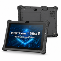 Tableta Robusta de 10.1 Pulgadas y 700nits con Windows, Intel Core Ultra 5, Escáner de Código de Barras, RJ45, RS232, IP65, Resistente al Agua, 4G
