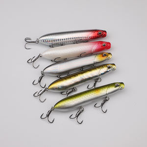 Nouvelle Leurre de Pêche Artificielle Flottante en Plastique 2026, 12g 18g, Type Popper, avec Hameçon à Effet de Sang, pour Lancer Longue Distance - Product Image 1