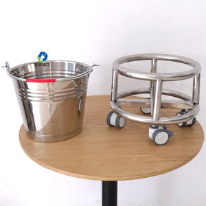 EUR VET خاص صلب مقاوم للصدأ وعاء ركلة دلو نفايات للكلب لمستشفيات الحيوانات العيادات يتميز بأدوات جراحية - Product Image 3