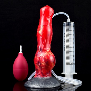 Adult Sex Toy Wholesale Animal Dog Knot Ejaculating <b>Dildo</b> Silicone Sex Toy Fantasy Squirt Water Penis for Female - Product Image 4