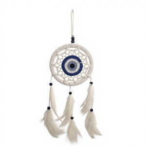 Dreamcatcher <b>Easter</b> Back to School Wedding Graduation Baptism Rope Beads Shape - Product Image 1