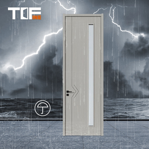 2025 New Design High Quality WPC Interior <strong>Door</strong> Waterproof PVC Laminated <strong>Door</strong> Frames for Living Room Direct Guangzhou Factory - Product Image 4