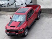 Kit de carrosserie de conversion TRX pour Dodge RAM 1500 2019-2023 Accessoires de voiture Pièces de tuning automobile Pare-chocs de voiture Capot