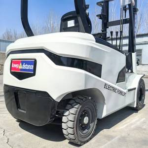 中国新型液压堆垛车小叉提升托盘堆垛机2吨电动叉车 - Product Image 4