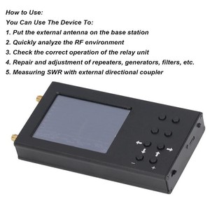 Analyseur SA6 6 GHz, générateur de signal WiFi portable, source de signal RF 35-6200 MHz - Product Image 3